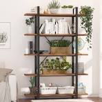 5-Tier Wooden Bookshelf
